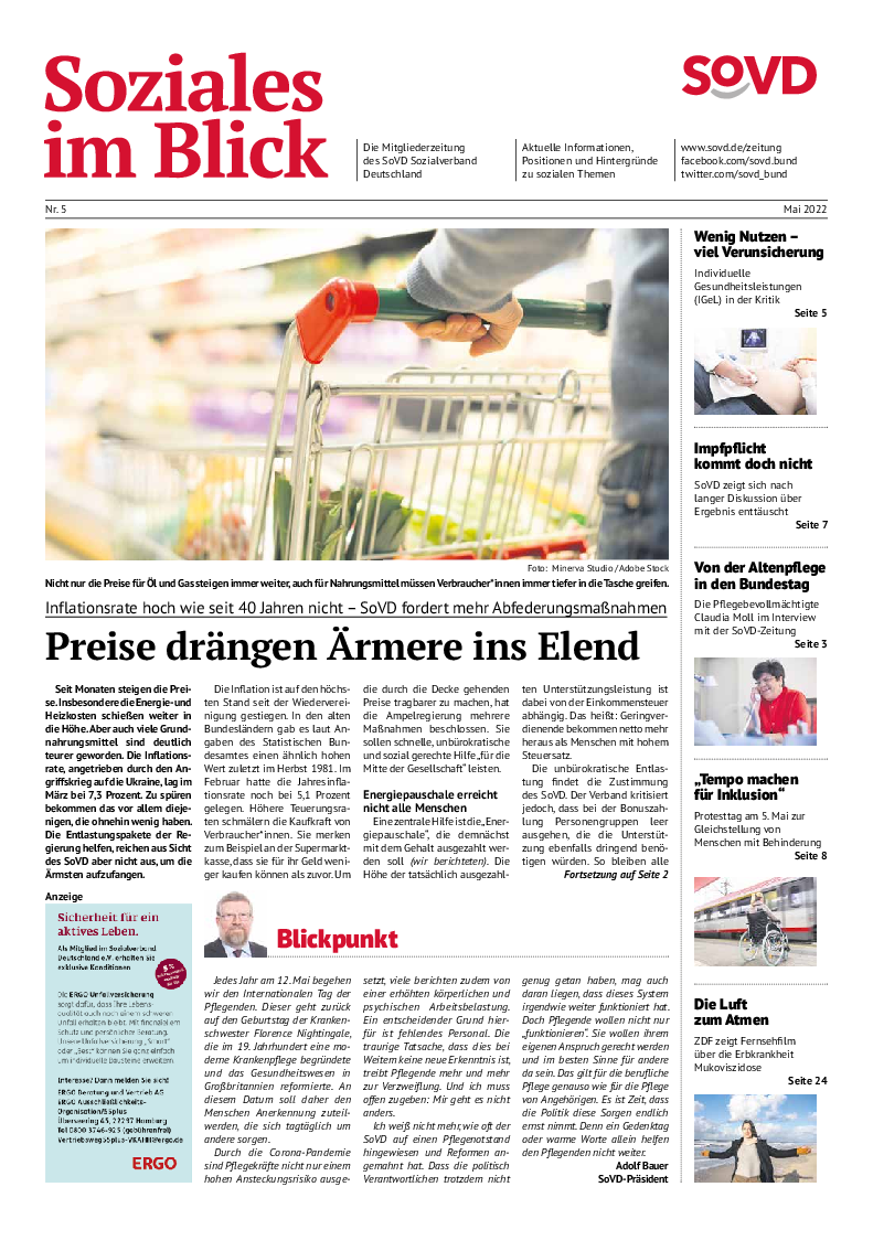 SoVD-Zeitung 05/2022 (Mitteldeutschland, Mecklenburg-Vorpommern)